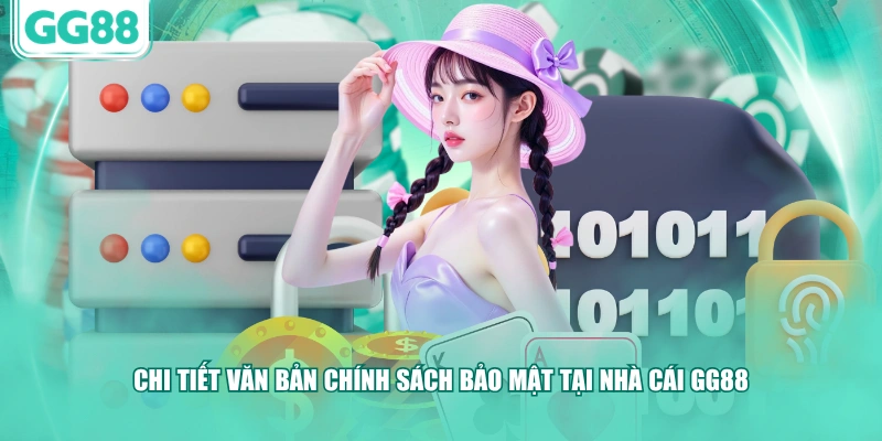 Chi tiết văn bản chính sách bảo mật tại nhà cái GG88